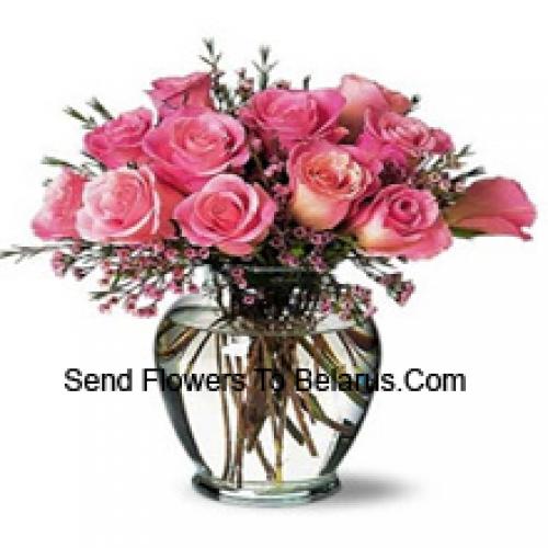 Alluring 11 Pink Roses