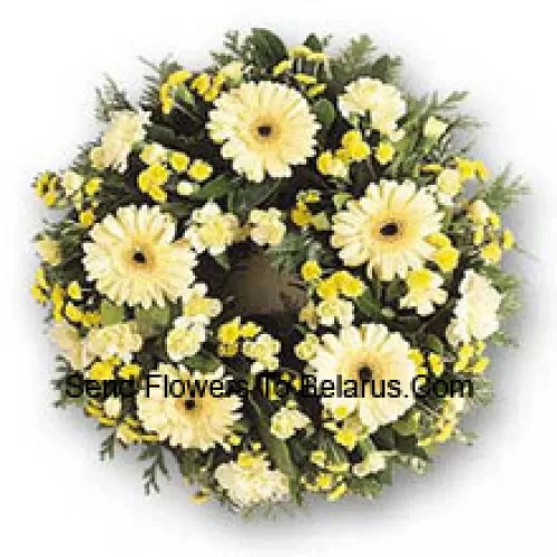 Mixed Flower Wreath