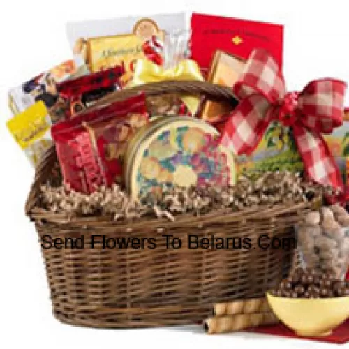 A Big Basket Of Assorted Chocolates