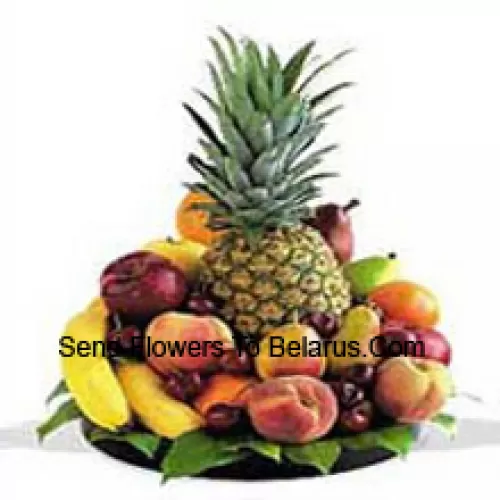 Canasta de 5 kg (11 libras) de frutas frescas surtidas