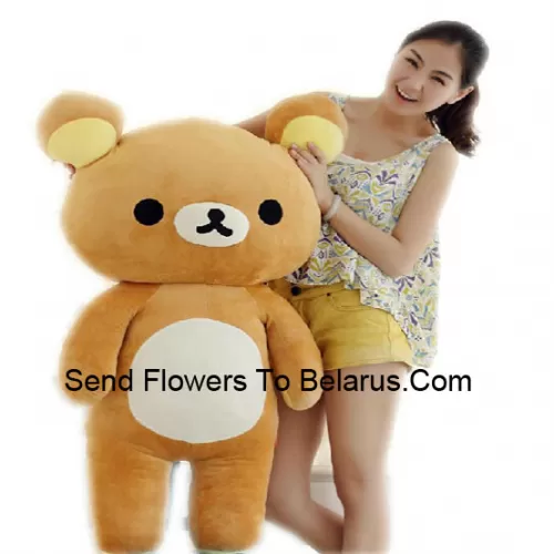 A Giant 4 Feet (48 Inches/122 Centimetre) Tall Brown Teddy Bear