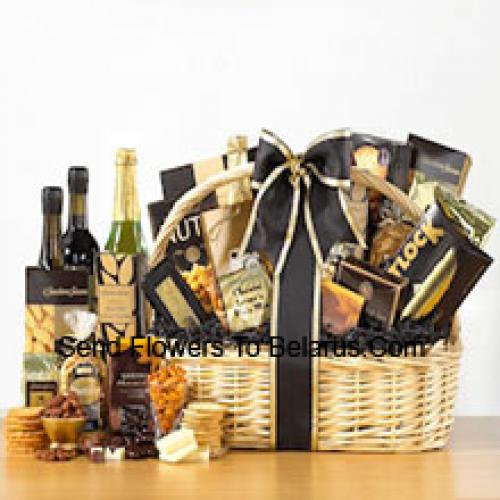 Luxury Basket Containing Edible Items