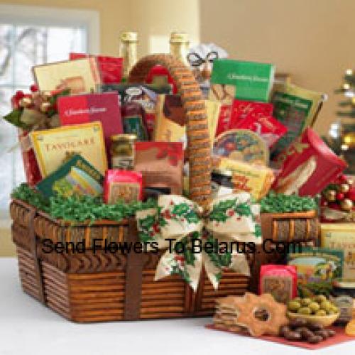 Charming Basket of Edible Goodies